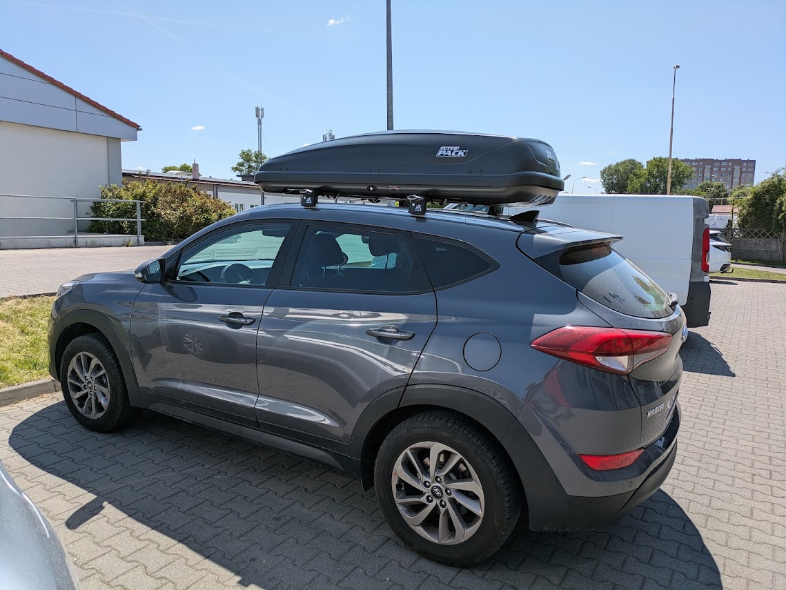 Box dachowy Interpack Traxer Hyundai Tucson